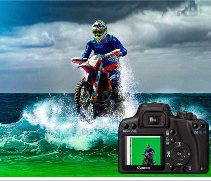 EDIT PRO 8FT X 12FT SMART GREEN SCREEN BACKGROUND FOR PHOTOGRAPHY VFX CHROMAKEY. BACKDROP Reflector