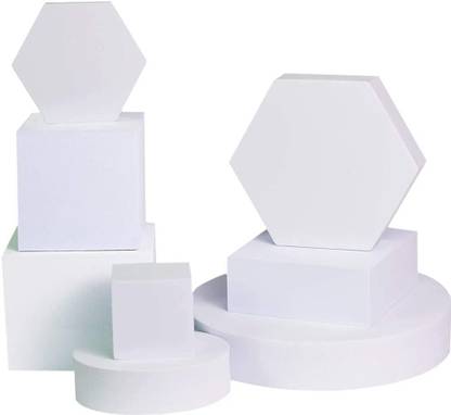 Store2508 Photography Props Photography Blocks Craft Hard Foam Block Shape for Photo Shoot Reflector