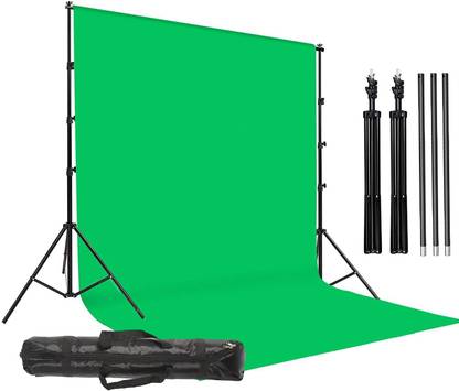 TURBOMAX TRI Green Curtain for Photo Shoot Background, Backdrop, Screen For Photography,Cloth Reflector