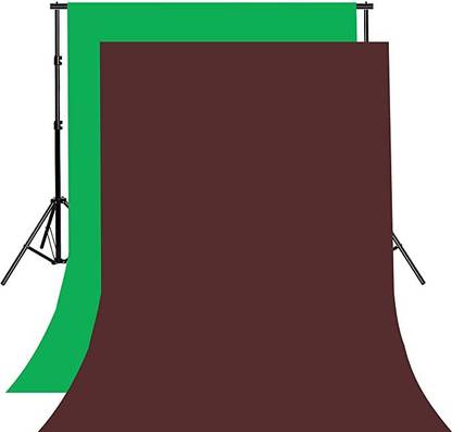 BOLTOVE 8X10Ft. Green & Maroon Backdrop Background for Photography, Photoshoot Reflector