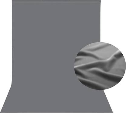 Stookin 10FTx10 Dark Grey Backdrop Background for Photography Screen For Studio Reflector