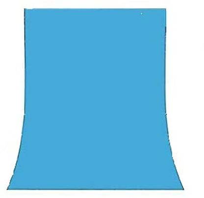 ZuriKrisha 6x8 Feet Sky Blue Curtain Sky Blue Backdrop, Background for Photography Reflector