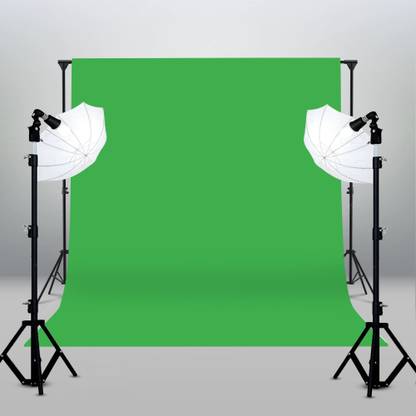 Ankit 12x8ft Green Screen Background Backdrop for Indoor YouTube Live Reflector