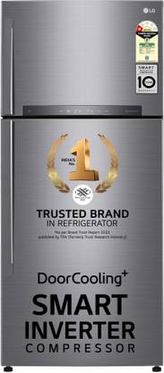 LG 475 L Frost Free Double Door 1 Star Refrigerator