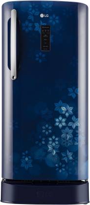 LG 204 L Direct Cool Single Door 4 Star Refrigerator with Base Drawer  with Mi-com
