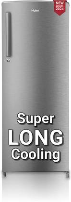 Haier 235 L Direct Cool Single Door 2 Star Refrigerator  with DEFT TechnologyLarge Vegetable Space