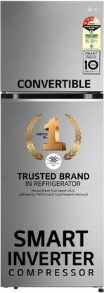 LG 343 L Frost Free Double Door 3 Star Refrigerator