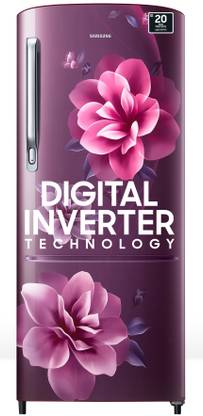 SAMSUNG 183 L Direct Cool Single Door 4 Star Refrigerator  with Digital Inverter