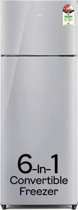 Godrej 223 L Frost Free Double Door 3 Star Convertible Refrigerator  with Freezer 95%+ Food Surface Disinfection