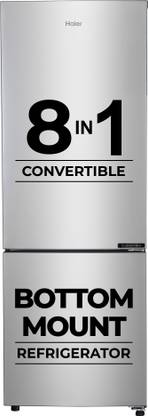 Haier 237 L Frost Free Double Door 2 Star Convertible Refrigerator  with Convertible 8-in-1Turbo Icing