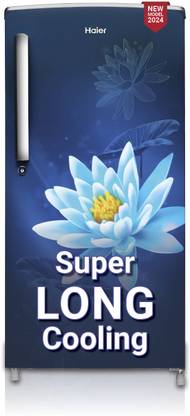 Haier 175 L Direct Cool Single Door 2 Star Refrigerator  with DEFT TechnologyLarge Vegetable Box