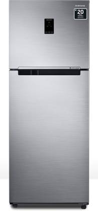 [For HDFC Credit Card EMI]SAMSUNG 363 L Frost Free Double Door 1 Star Convertible Refrigerator with Digital Inverter  (Refined Inox, RT39C5511S9/HL)