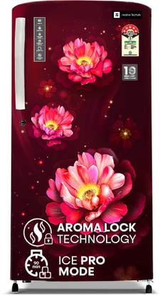 realme TechLife 180 L Direct Cool Single Door 5 Star Refrigerator with Curved Door, Rapid Chill Technology and Large Vegetable Basket