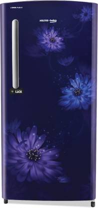 Voltas Beko by A Tata Product 225 L Direct Cool Single Door 3 Star Refrigerator  (Dahlia Blue, RDC245C60/DBEXXXXSG)