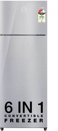 [Use CITI/Axis Bank NO Cost EMI] Godrej 223 L Frost Free Double Door 3 Star Convertible Refrigerator with Freezer 95%+ Food Surface Disinfection  (Steel Rush, RT EONVALOR 260C RCIF ST RH)