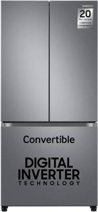 SAMSUNG 550 L Frost Free French Door Bottom Mount Convertible Refrigerator  with Digital Inverter