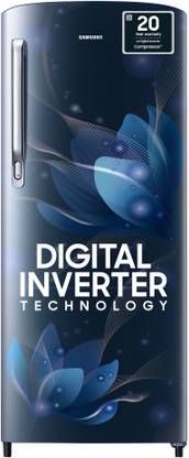 Samsung 183 L Direct Cool Single Door 3 Star Refrigerator with Digital Inverter