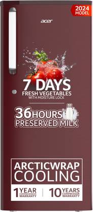 Acer 190 L Direct Cool Single Door 2 Star Refrigerator
