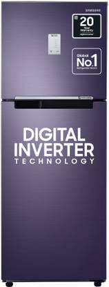 Samsung 253 L Frost Free Double Door 3 Star Refrigerator