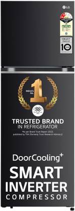LG 343 L Frost Free Double Door 2 Star Refrigerator  with Door Cooling+, Inverter Compressor, Express Freeze & Multi Air Flow