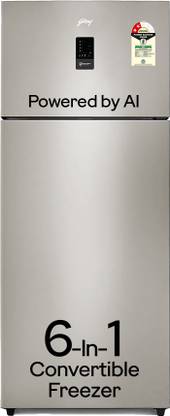 Godrej 472 L Frost Free Double Door 2 Star Refrigerator  with AI Tech, Digital Inverter, And 95%+ Food Surface Disinfection