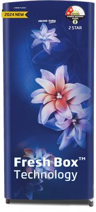 Voltas Beko 183 L Direct Cool Single Door 2 Star Refrigerator  (Stella Blue, RDC215D/S0WBR0M0000GO) at Rs. 12390