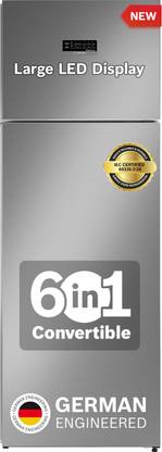 BOSCH 368 L Frost Free Double Door 3 Star Convertible Refrigerator with Large LED Display, Inverter Frost Free , VitaFresh Technology for 10 Day Freshness, Integrated Handle