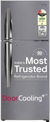LG 242 L Frost Free Double Door 2 Star Refrigerator  with DoorCooling+ & Smart Inverter Compressor