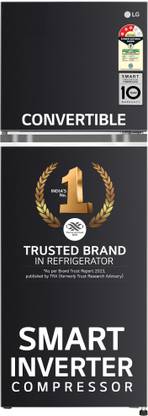 LG 246 L Frost Free Double Door 3 Star Convertible Refrigerator  with Inverter Compressor, Express Freeze & Multi Air Flow