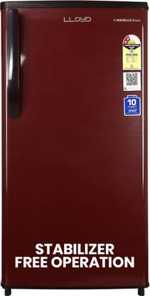 Lloyd by Havells 165 L Direct Cool Single Door 2 Star Refrigerator  with Big Bottle Storage Low NoiseStabilizer Free Operation