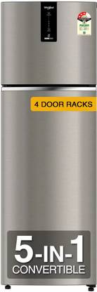 Whirlpool 235 L Frost Free Double Door 3 Star Convertible Refrigerator  with 5-in-1 Convertible Modes