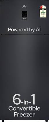 Godrej 472 L Frost Free Double Door 2 Star Refrigerator with AI Tech, Digital Inverter, And 95%+ Food Surface Disinfection