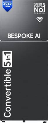 Samsung 467 L Frost Free Double Door Top Mount 3 Star Convertible Refrigerator