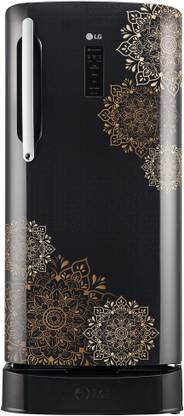 LG 204 L Direct Cool Single Door 4 Star Refrigerator with Base Drawer  with Mi-com