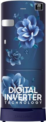 Samsung 223 L Direct Cool Single Door 3 Star Refrigerator with Base Drawer  with Digital Inverter