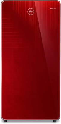 [Use ICICI CC] Godrej 192 L Direct Cool Single Door 3 Star Refrigerator  (Laser Red, RD EDGEJAZZ 207C 33 TRF LS RD)