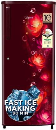 Midea 215 L Direct Cool Single Door 2 Star Refrigerator