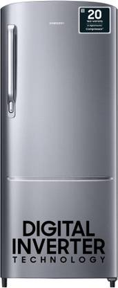 Samsung 183 L Direct Cool Single Door 3 Star Refrigerator  with Digital Inverter