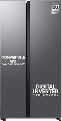 Samsung 653 L Frost Free Side by Side 3 Star Refrigerator