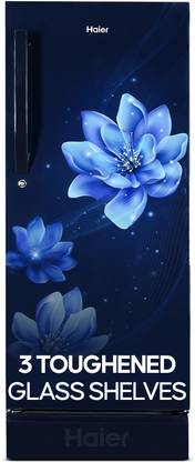 Haier 190 L Direct Cool Single Door 5 Star Refrigerator with Base Drawer  with ,Large Storage Space1 Hour Icing Technology
