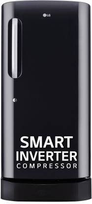 LG 205 L Direct Cool Single Door 4 Star Refrigerator with Base Drawer  with Smart Inverter Compressor, Moist 'N' Fresh & Humidity Controller