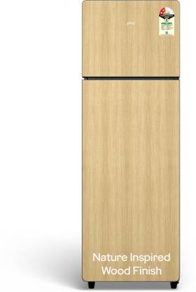 Godrej 244 L Frost Free Double Door 2 Star Refrigerator  with Wood Finish and Advanced Inverter Technology