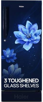 Haier 190 L Direct Cool Single Door 5 Star Refrigerator with Base Drawer  with ,Large Storage Space1 Hour Icing Technology