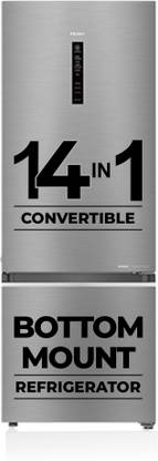 Haier 445 L Frost Free Double Door 2 Star Convertible Refrigerator  with Convertible 14-in-11 hour IcingDigital Control Panel
