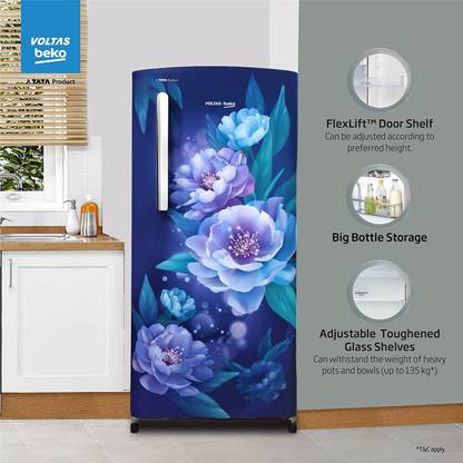 Voltas Beko by A Tata Product 175 L Direct Cool Single Door 1 Star Refrigerator
