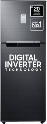 SAMSUNG 236 L Frost Free Double Door 2 Star Refrigerator  with Digital Inverter with Display