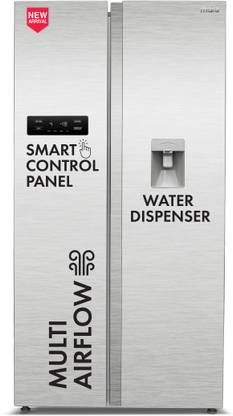 MarQ by Flipkart 584 L Frost Free Side by Side Refrigerator  with Water Dispenser, Fresh Lock and Multi Airflow Technology