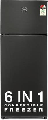 Godrej 244 L Frost Free Double Door 3 Star Convertible Refrigerator  with Freezer 95%+ Food Surface Disinfection