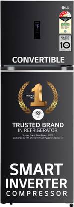 LG 343 L Frost Free Double Door 3 Star Refrigerator
