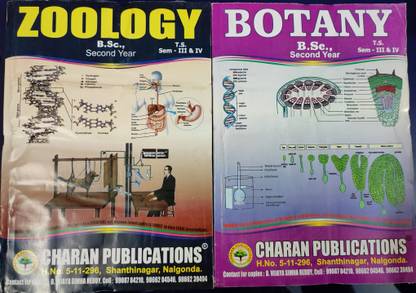 CHARAN BSC 2nd YR BOTANY & ZOOLOGY STUDY MATERIALS